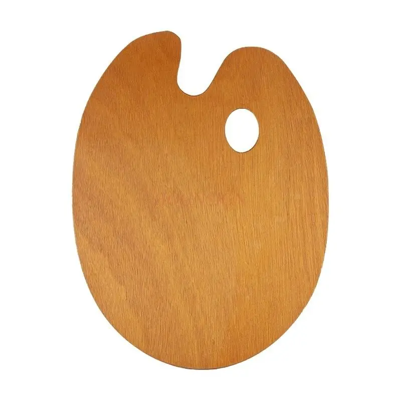 

Деревянная масляная цветовая палитра, акриловая картина маслом, профессиональная китайская живопись, акварельный пигмент, деревянная цветовая палитра