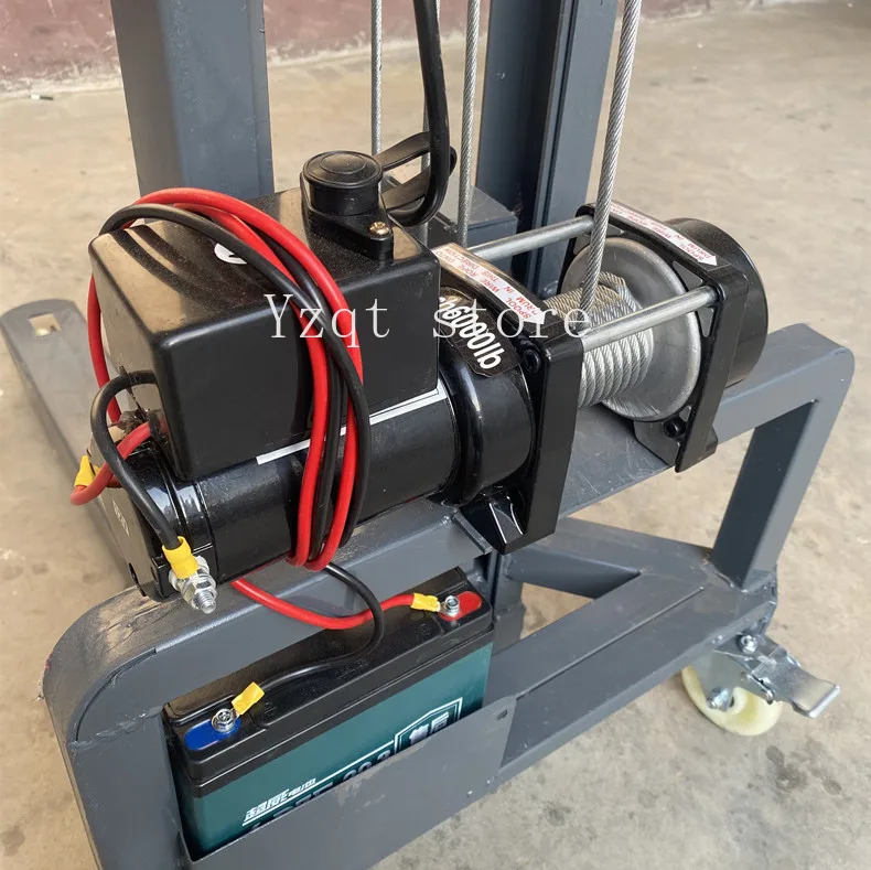 Small Mini Loader Lalamove Van Loading and Unloading Portable Electric Truck Small Forklift Stacker Forklift