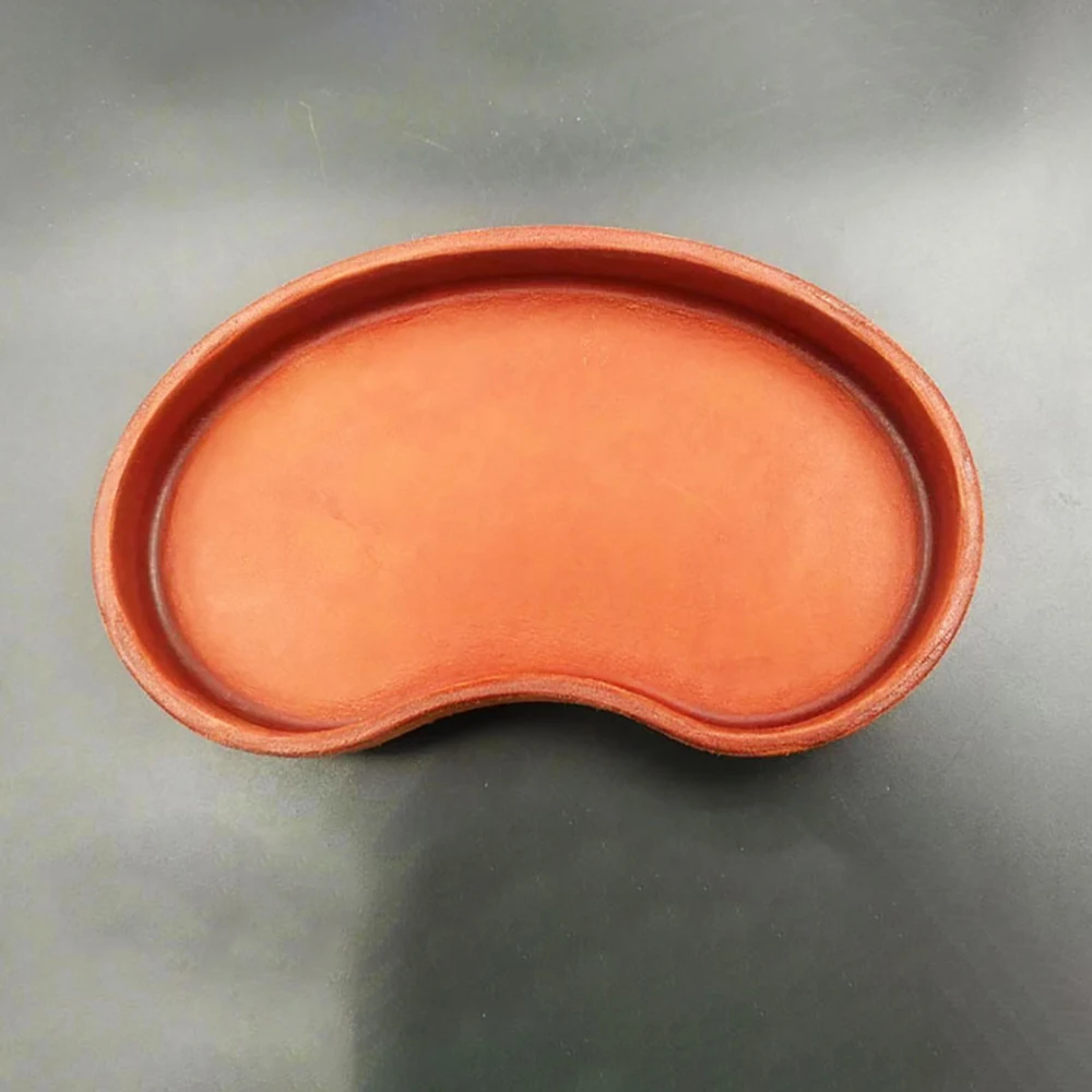 DIY Leathercraft Handmade Pea Storage Tray Shaping Mold Thickness 4MM Vegetable Tanned Leather Synthetic Resin Molding Die