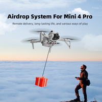 Thrower Airdrop Airdropper for DJI Mini 4 PRO Air Dropping Wedding Gift Fishing Delivery Device Rescue Camera Drone Accessory