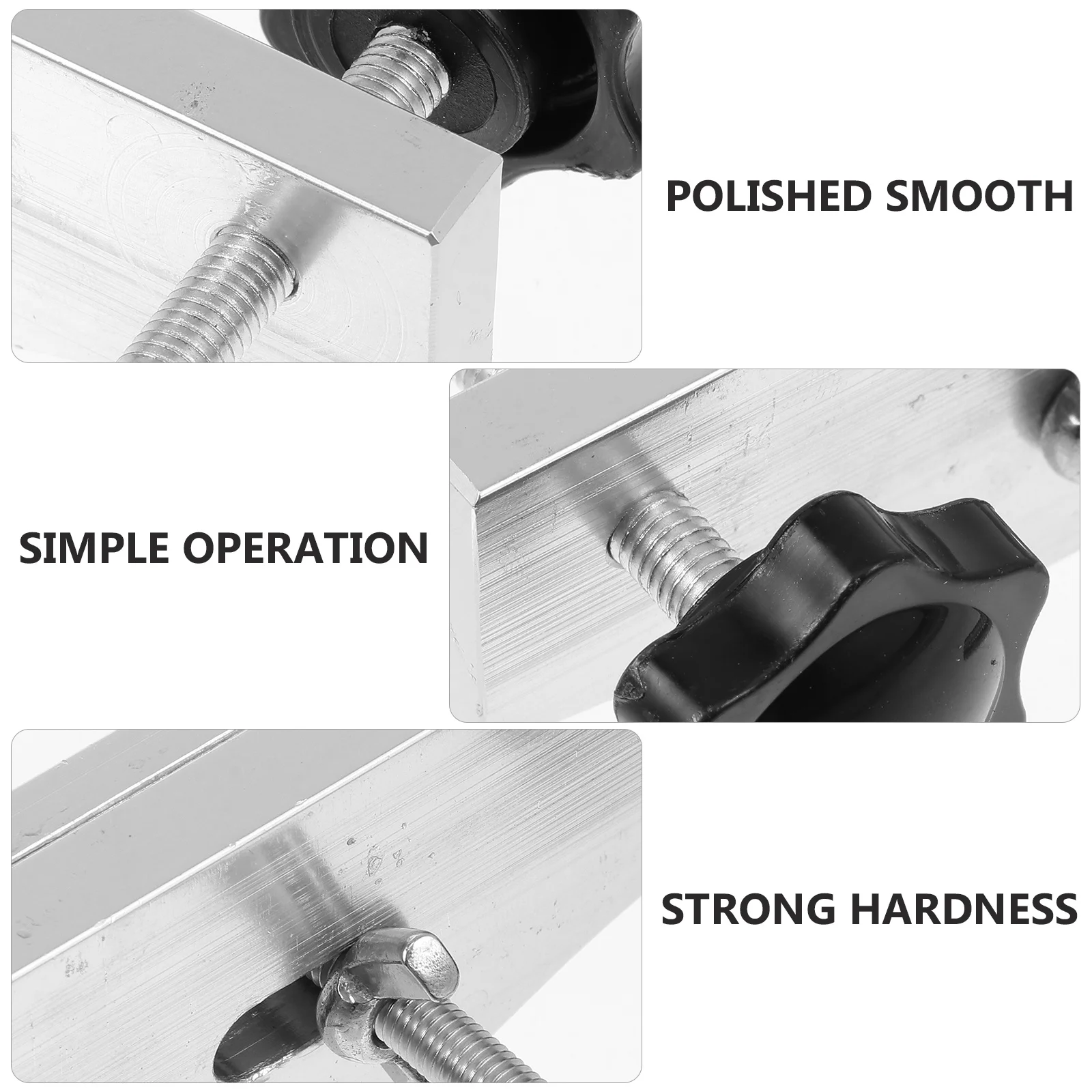 

1Set Guitar Bridge Clamp Repair Tool Durable Bridge Fixture with Cork Gasket 14-62mm Adjustable Guitar Maintenance Accessories