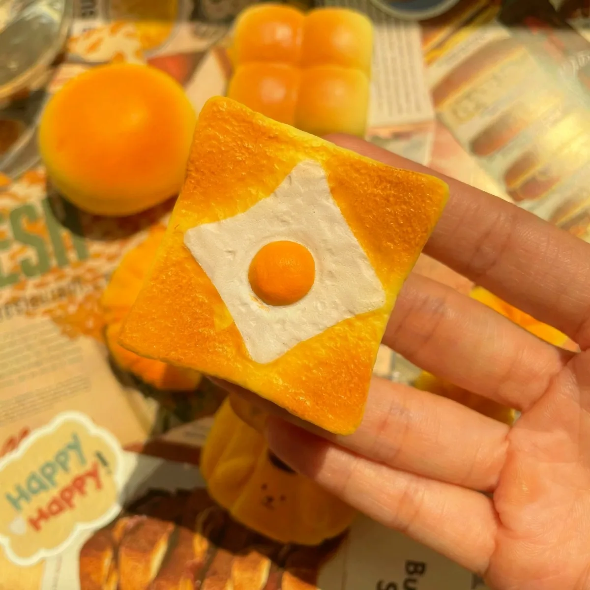 ของเล่นบีบลดความเครียด ชุดขนมปัง บีบแล้วคืนรูปช้าๆ ของเล่นบีบระบายอารมณ์ ของขวัญคริสต์มาส วันเกิด ของขวัญที่ดีที่สุดสำหรับเด็กชาย เด็กหญิง และเด็กๆ