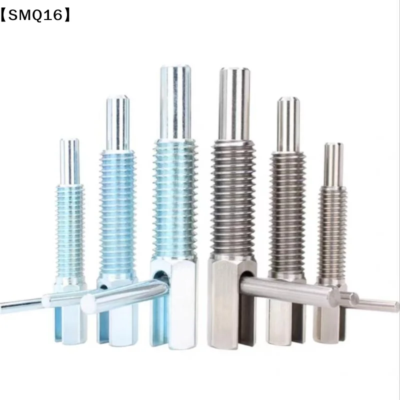 Stainless Steel/Carbon Steel Indexing Plungers Spring Plunger Lever Type Coarse Thread M6 M8 M10 M12【SMQ】