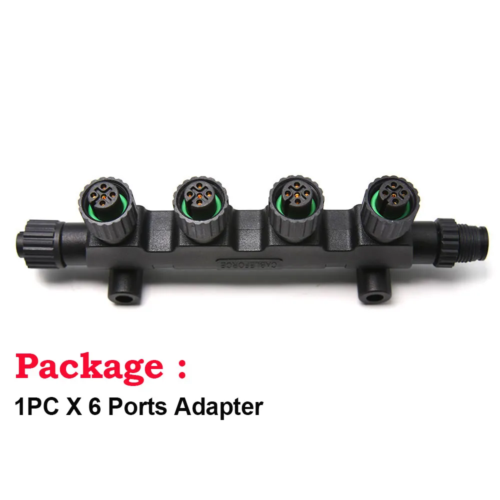 NMEA 2000 Kabeladapter Seriële datumnetwerken Marine Boot NMEA 2000 Starterkit ABS T-type 5PIN Connector Adapterkabels 0,5-4M