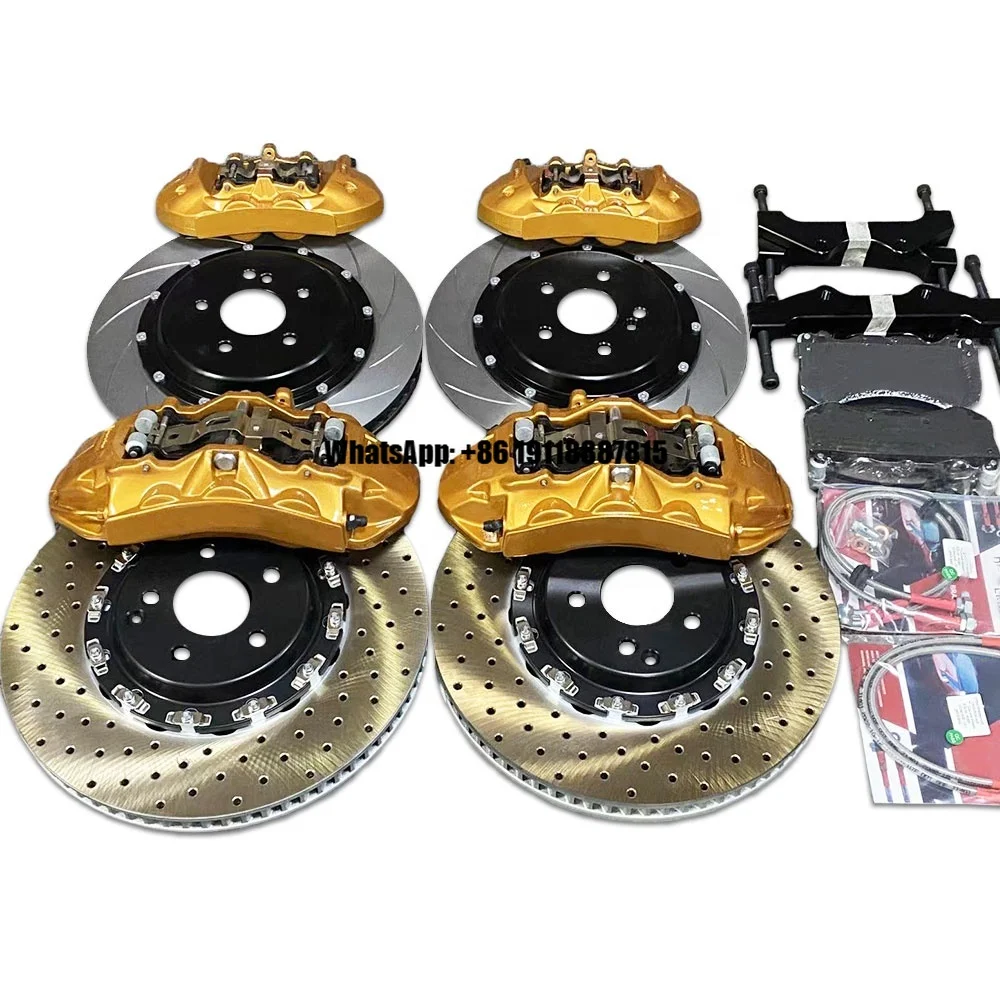 

Высокопроизводительный комплект больших двухсоставных дисковых тормозов для Porsche Cayenne, VW Golf Mk7 GTI 2007, Mercedes-Benz W204