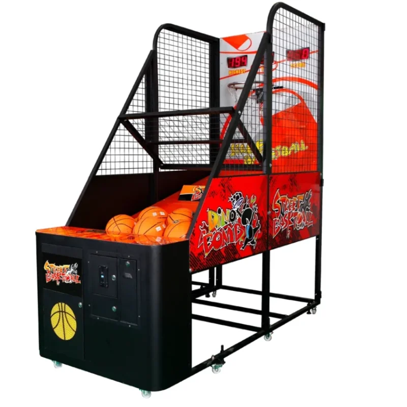 Arcade Coin Operated Street Indoor Sports Basketball Game Machine For Adult For Sale