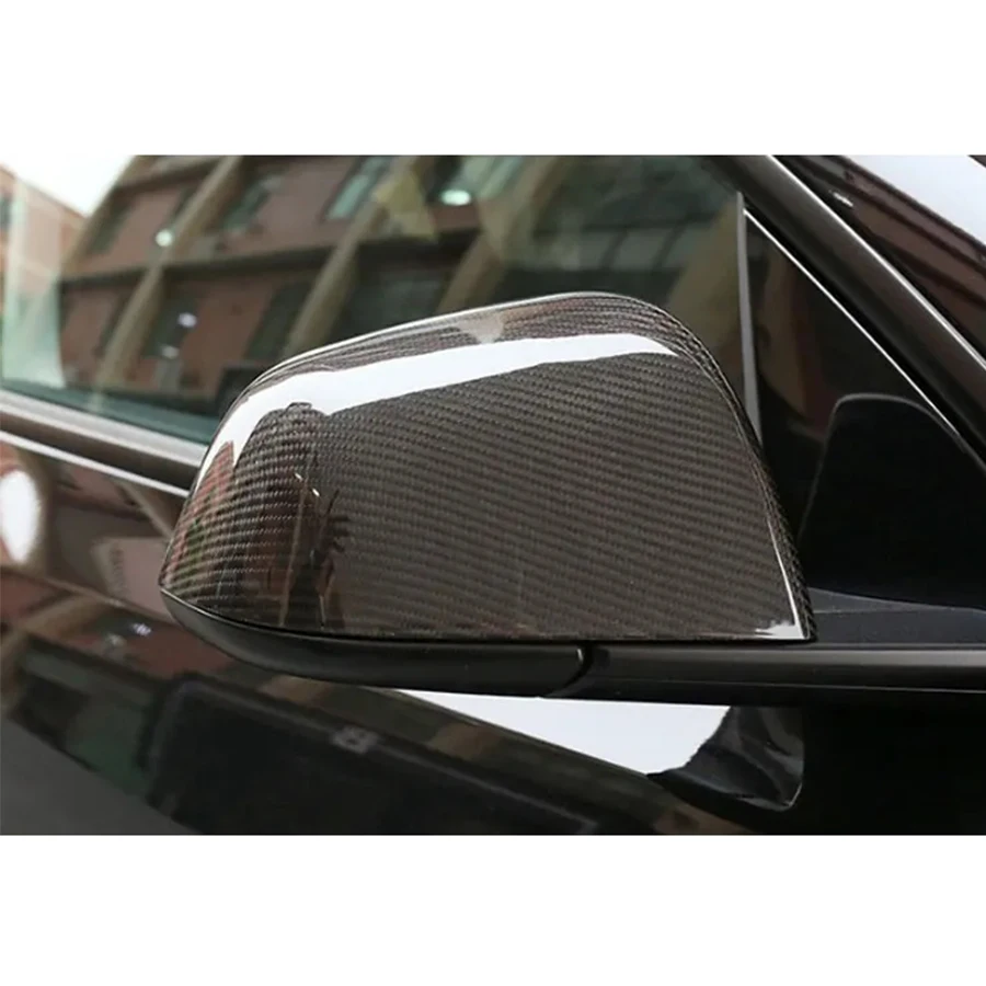 

For Tesla Model 3 Carbon fiber Mirror shell Rear View Carbon Mirror Case Cover Glossy Matte Change Car Accessories body kit