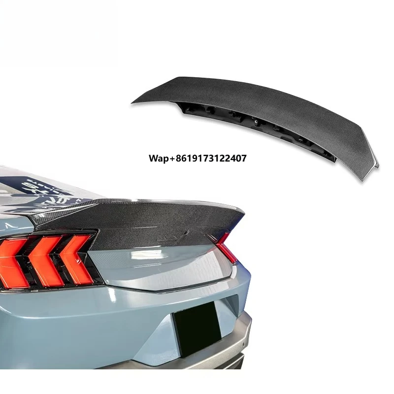

Задний спойлер из углеродного волокна подходит для 2024, модифицированный с высококачественным хвостом из углеродного волокна в стиле GT