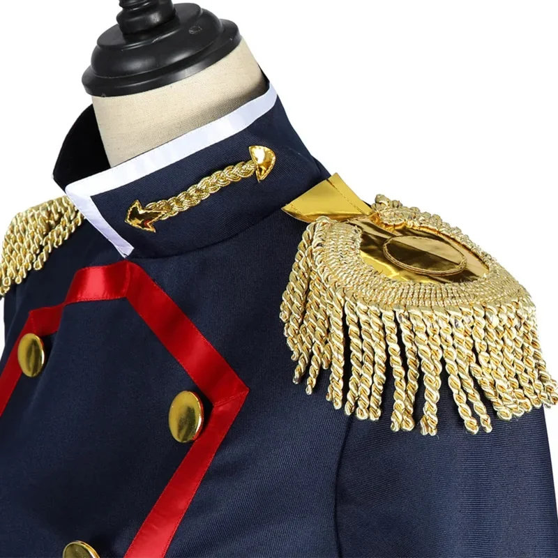 SN88 جديد بالسلاسل الجندي Uzen Kyoka تأثيري أنيمي Uzen Kyouka تأثيري حلي هالوين فستان موحد مكافحة شيطان فيلق 7th U % #