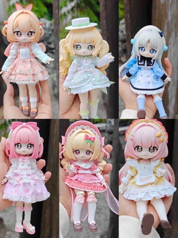 

Подлинная Moewoart Sugar 100% серия 1/12 BJD слепая коробка, экшн-фигурка Kawaii, модная игрушка на Рождество для девочек, подарок, креативная кукла