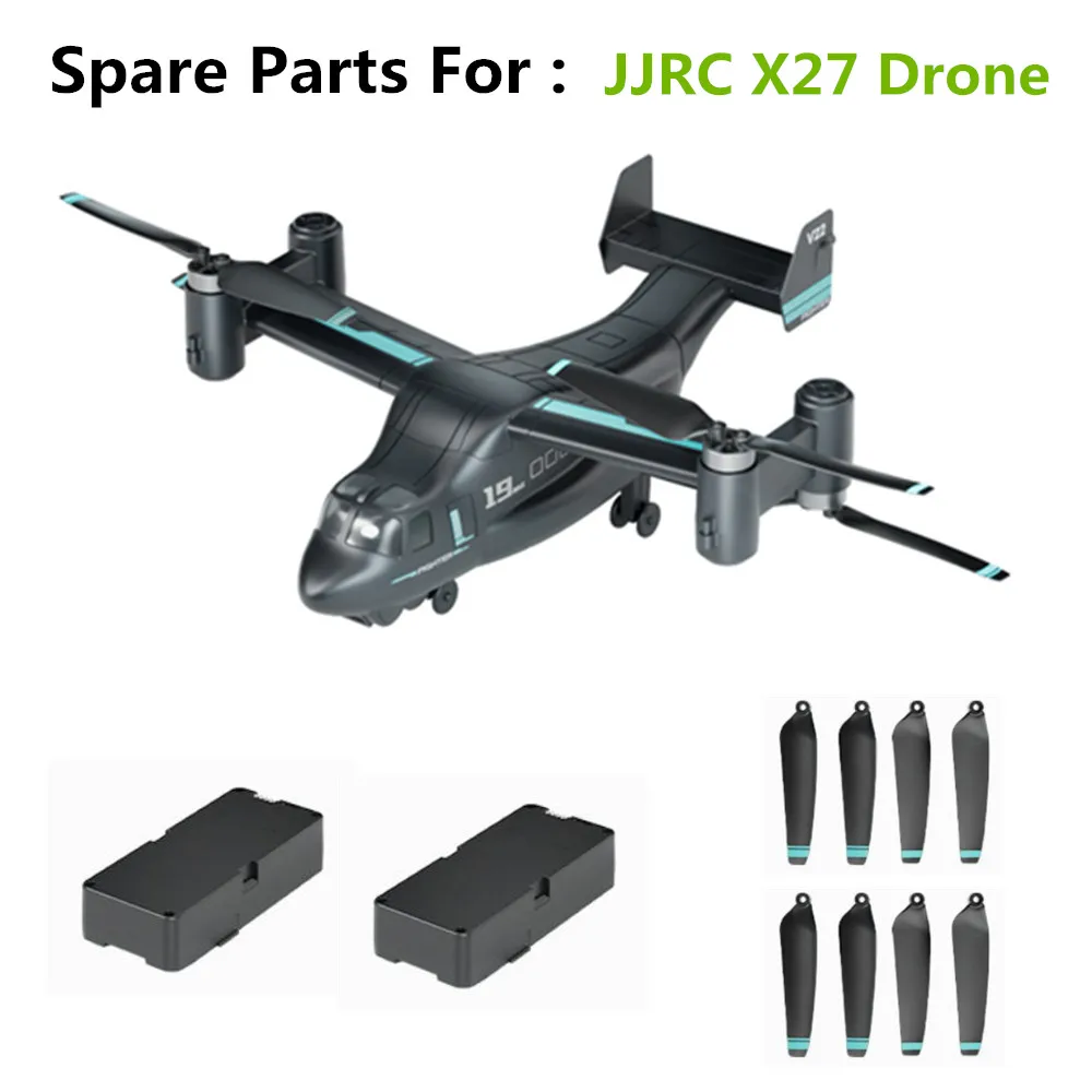 

JJRC X27 Drone Battery Parts 7.6V 2200mAh / Propeller Maple Leaf / For JJRC X27 Drone JJRC X27 Accessories Batteries