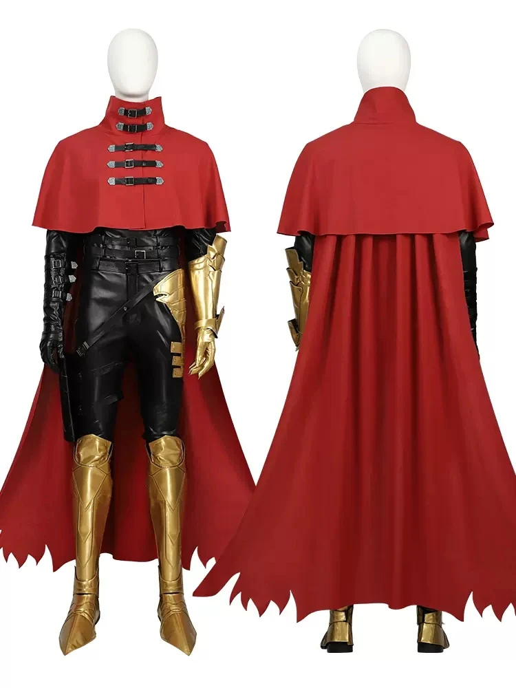 Vincent Valentine Uniforms Game Final Fantasy VII Cosplay Costume Anime Women Man Activity Party Role Play Clothing Sizes XS-3XL