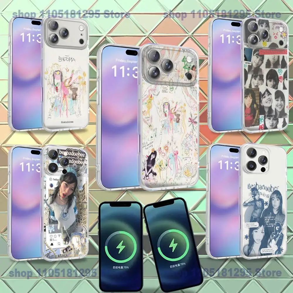 

beabadoobee Beatopia Phone Case For iPhone 16,14,11,17,13,15,12,Air,Plus,Pro,Max,E,Mini Frosted for MagSafe Magnetic Wireless