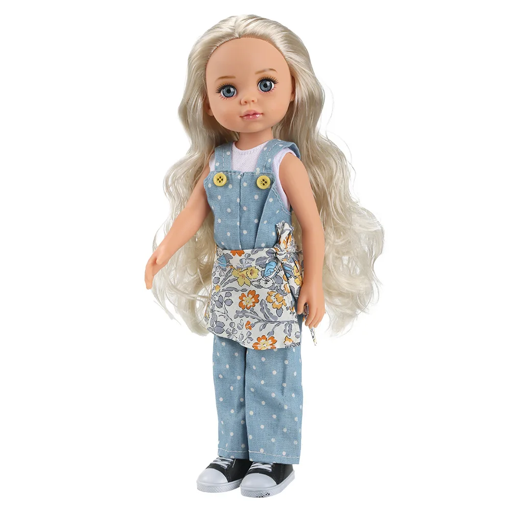 ตุ๊กตาเจ้าหญิงอเมริกันเกิร์ลขนาด 12 นิ้ว (30 ซม.) ทำจากไวนิล ชุดเสื้อผ้าแฟชั่น ชุดแต่งตัว DIY ของเล่นบ้านจำลอง ข้อต่อขยับได้ ของขวัญวันเกิด
