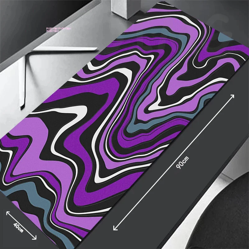 Strata Liquid Grande Mousepad Gamer Tappetini per mouse Tappetino per tastiera Tappeto da scrivania Bordo di bloccaggio Tappetini per scrivania HD per PC Tappetino per mouse aziendale per regalo
