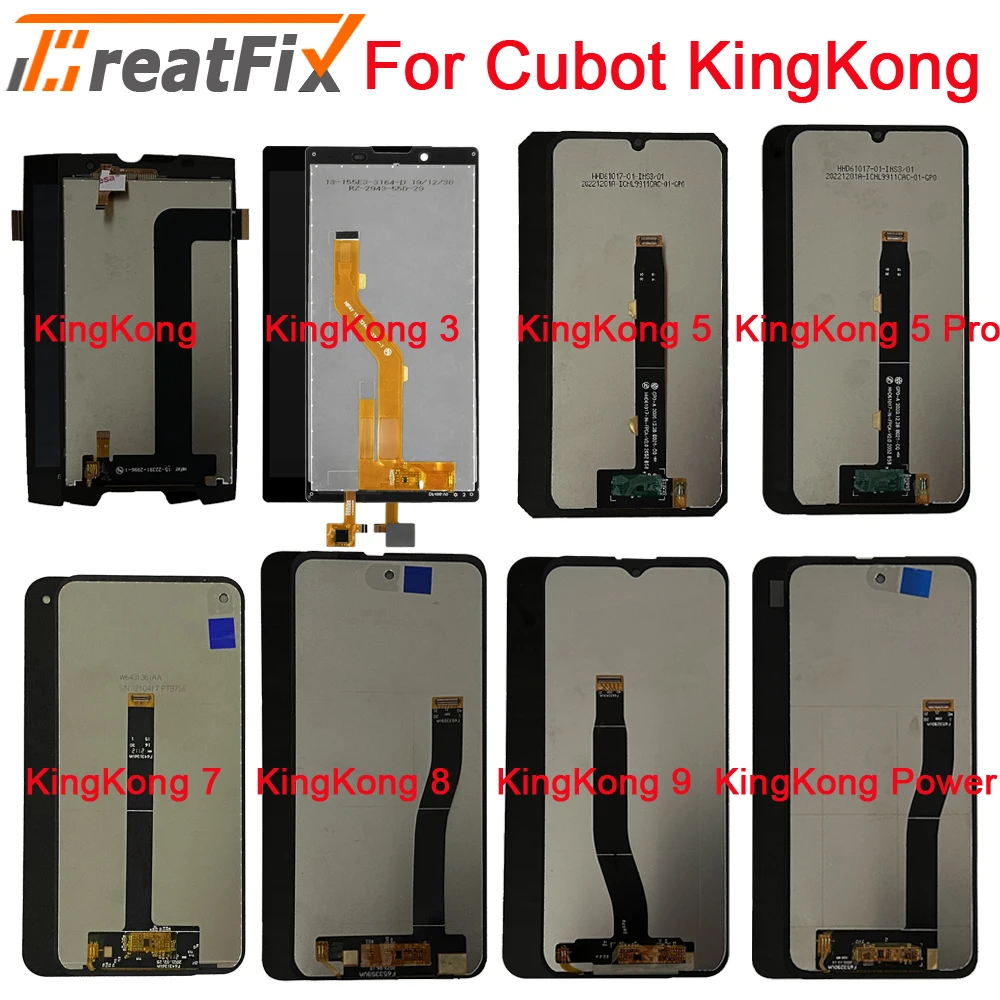 

For Cubot KingKong 5 Pro LCD Display Screen Kingkong AX Cubot KingKong 8 7 3 6 LCD King Kong 9 kingkong Power STAR Display