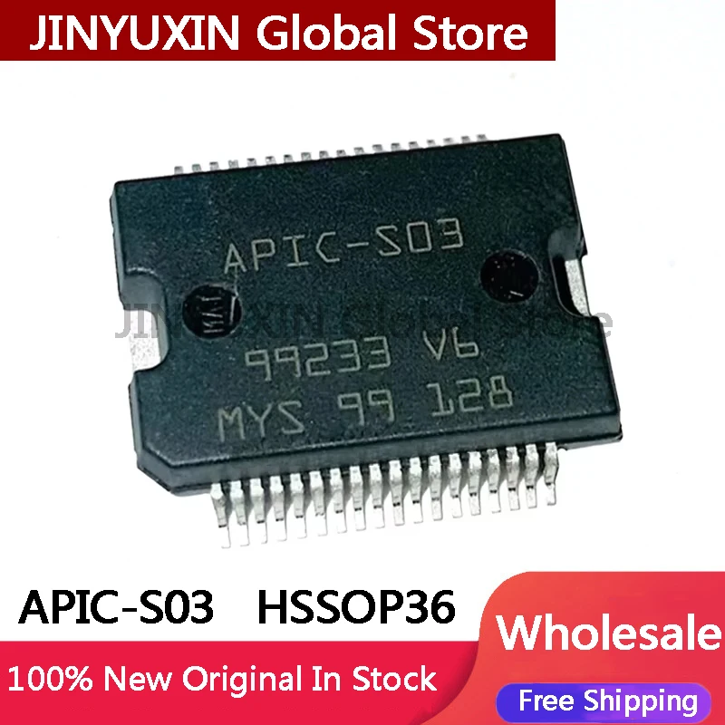 (2-10piece) 100% New original APIC-S03 APIC S03 HSSOP36 car engine computer board driver Chipset