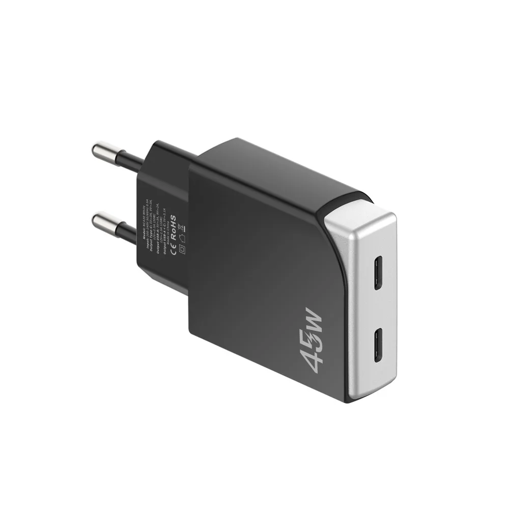 【EU Stekker】45W/30W/GaN-lader PD3.0 PPS QC3.0 USB-C snellader voor iPhone 17 16 15 ProMax Samsung S25 iPad Air