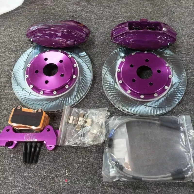 Cars Upgrade Front Brake Caliper Kit 300mm Steel Disc Rotor for 1997 I20N