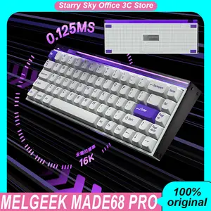 MELGEEK MADE68 Pro Mechanical Keyboard Wired TTC Magnetic Switch 68keys TTC  Customized Gaming Keyboard Pc Gamer Accessories Gift - AliExpress 7
