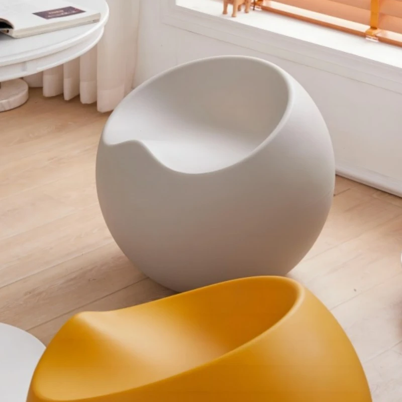 Nordic Apple Stool for Shoe Change Home Space Saving Furniture Lounge Area Plastic Low Chair Simple дизайнерская мебель muebles