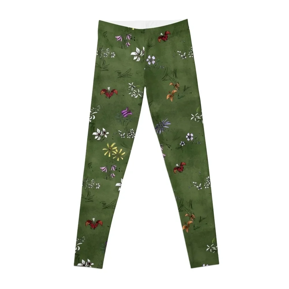 

Don't Starve Flower Field -Tiled Leggings Fitness clothing Women sports Women's push up Jogger pants Womens Leggings
