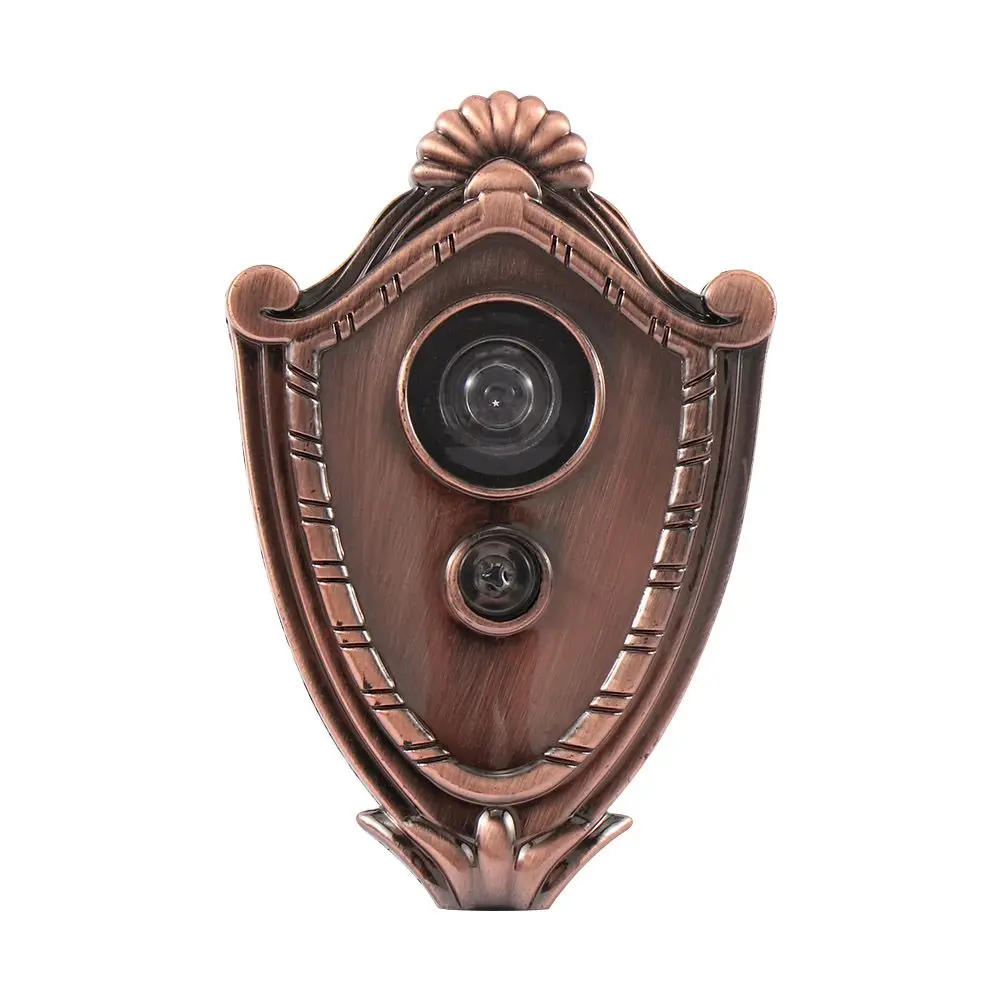 Adjustable Multi-function Door Viewer 180 Degree Wide Angle Door Peep Cat's Eye Security Door Doorbell Peep Sight Hole