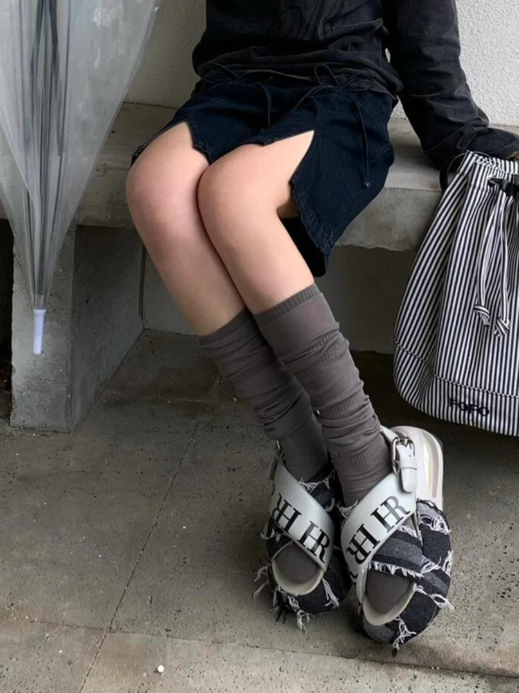 PBAP Cutecore Bow Denim Bermuda Pants Vintage Distressed Pockets High Waist Split Wide Leg Casual Jean Shorts Women Clothing