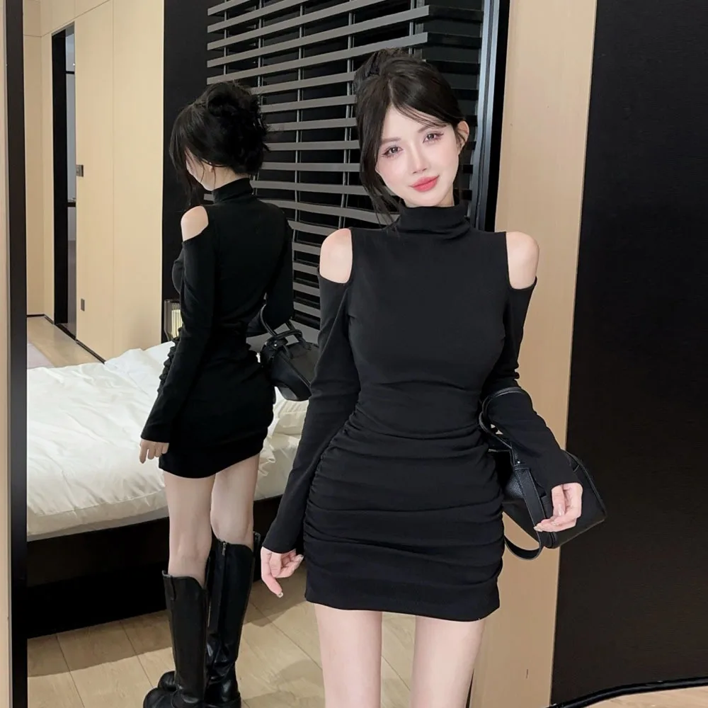 

Bla Fce Теплая сексуальная модная женская юбка ort с низкой талией Трикотажная полиэстеровая юбка Thiened Long Sve Casual Pa...