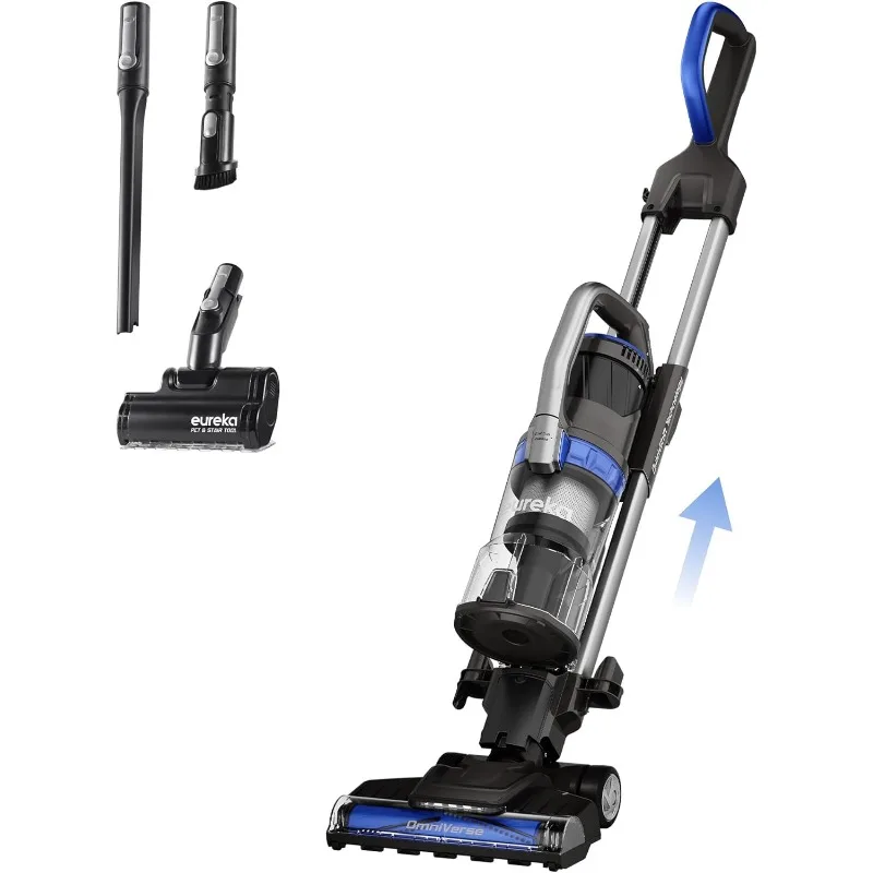 

Eureka QuickShift Upright Home OmniVerse Vacuum Cleaner with Large Dust Cup, Advanced Anti-Tangle Technology and HEPA Filter