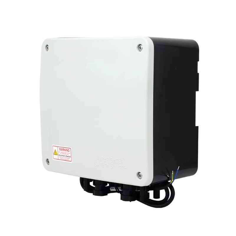 Household Quick Close Device Firefighter Safety Switch 1-10 Series 40A 1500V Application Control DC Solar Box Isolation Switch