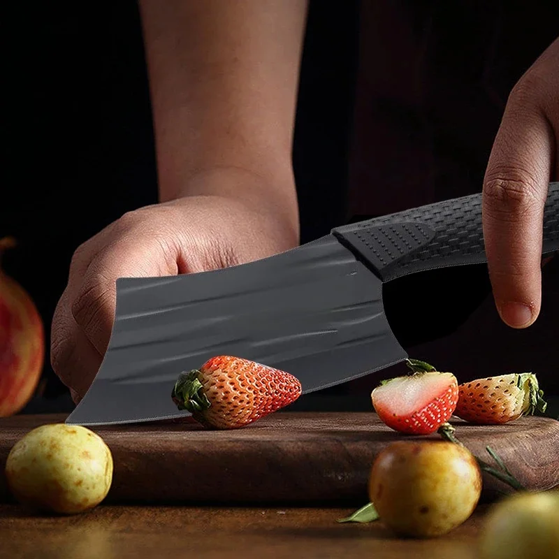 New professional knife kitchen chefs knife stainless steel kitchen knife plastic handle multi purpose slicing knife fruit knife