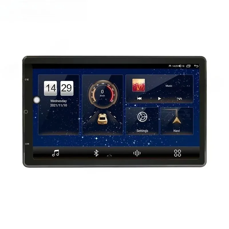 Navihua Universal Double Din 13.3 Inch Touch Screen Car DVD Player Car Stereo 2din AutoRadio Support Rear View Car Radio