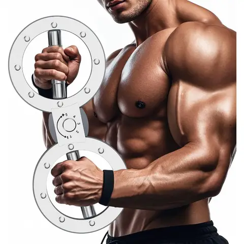 Burn Machine Arm Exercise Equipment with 12LB Adjustable ResistanceForearm Strength Trainer for MenandWomen with 360 Degree Rot