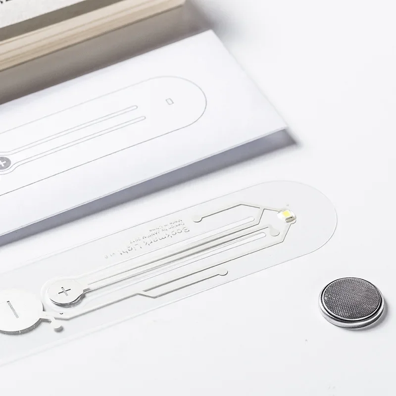 CLAETED الإبداعية المرجعية ضوء الليل تكنولوجيا رواية صغيرة محمولة LED ضوء طاولة القراءة