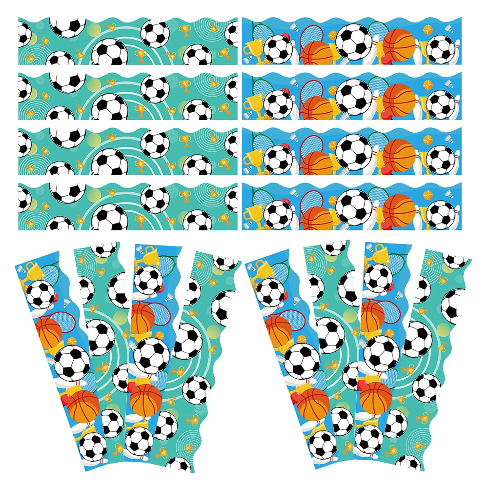 

60 Sheets Football Bulletin Board Border Board Borders Football Basketball Classroom Decor Sports Themed Art