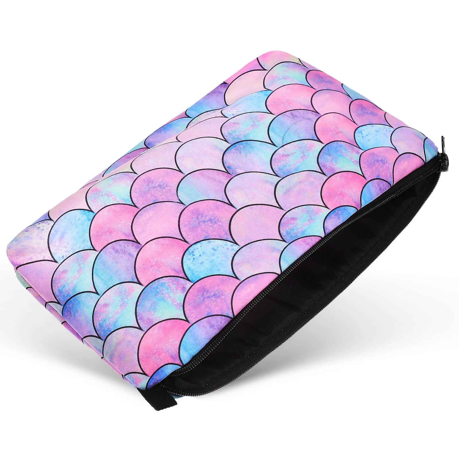 

Makeup Bag Compact Travel Bags for Women Portable Polyester Large Pouch Organizer Zipper Toiletry Brush Storage