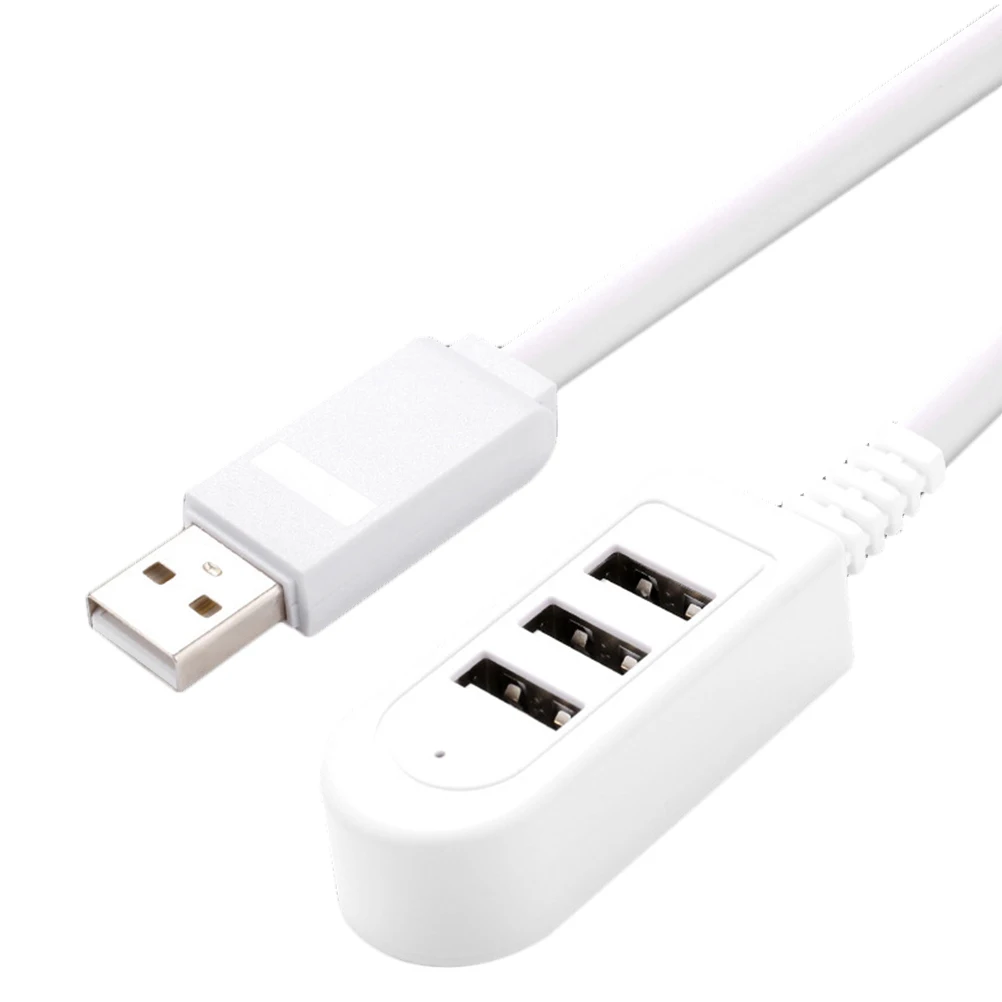 3 Usb Charging Hub Multifunctional Extension Line Multi-port White 3A Travel