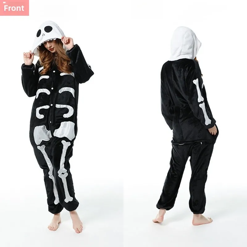 loween Scheletro Zombie Tutina Performance Costume Discoteca Par Horror Zombie Gioco orm Cartoon Abbigliamento genitore-figlio