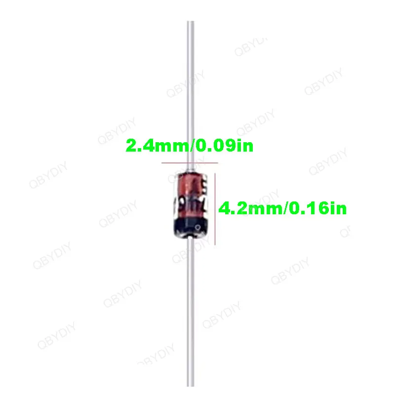 100pcs/lot 1W Zener Diode 3V-39V 1N4728-1N4754 DO-35