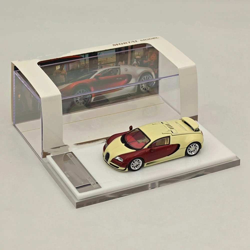 Mortal 1:64 Veyron Super Sport Car Models Diecast Toys Collection Gifts Miniature Two-Tone New view 5