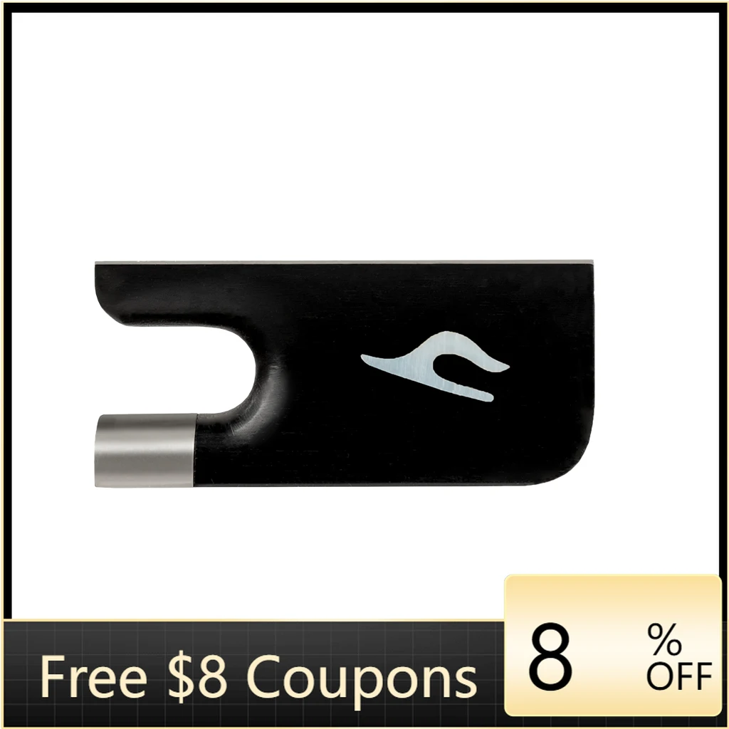 STLF NAOMI Лук-лягушка Мельхиолетовая монтируемая лягушка-лук для виолончели 4/4 Замена лука для виолончели STLF NAOMI Лук-лягушка Мельхиолетовая монтируемая лягушка-лук для виолончели 4/4 Замена лука для виолончели