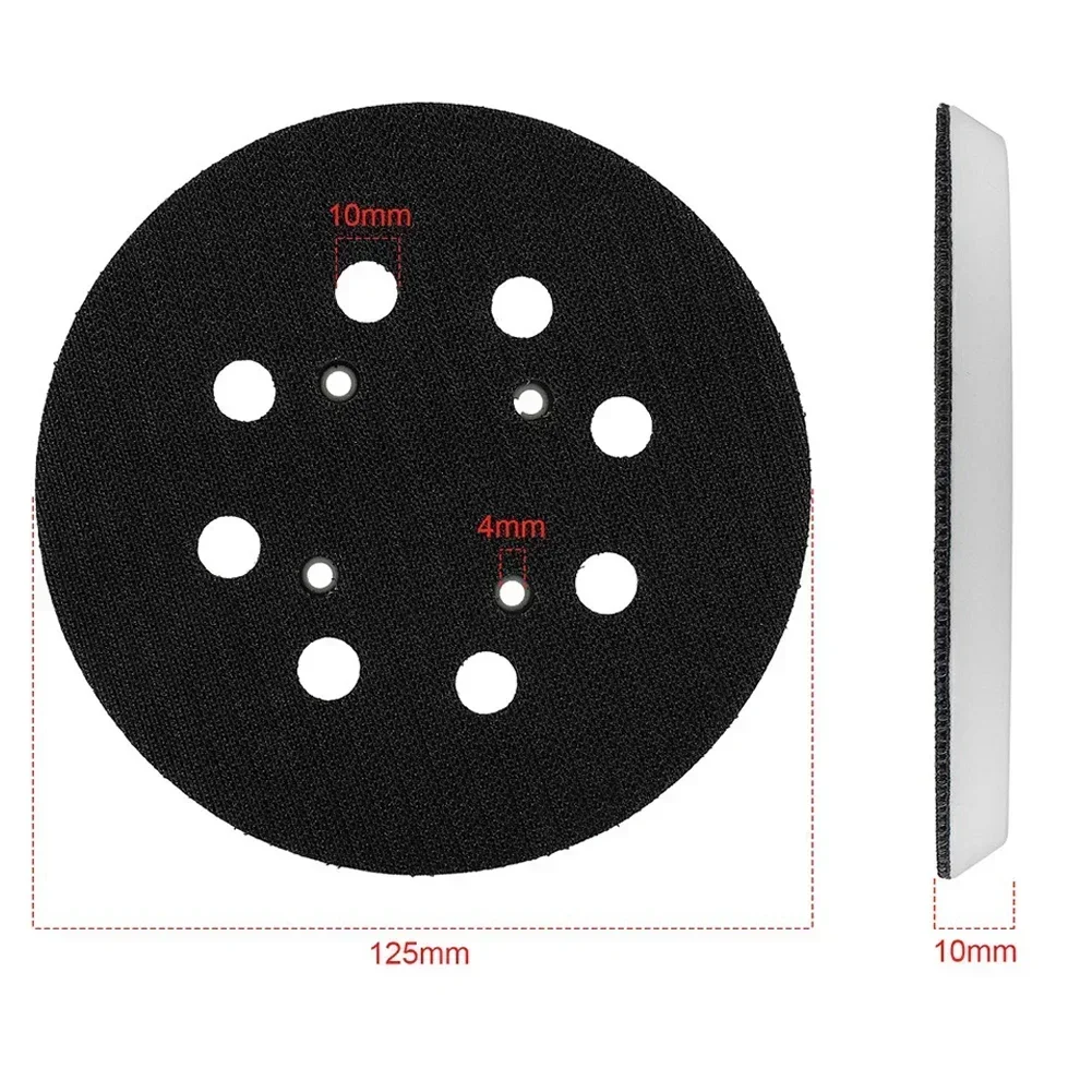 Imagem -06 - Polegada 125 mm Almofada de Lixamento para Bosch Pex 300 ae 400 ae 4000 ae Lixadeira Orbital Polimento Elétrico Moagem Peças