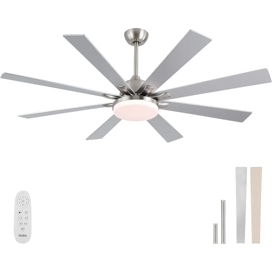 62 Inch Ceiling Fan…