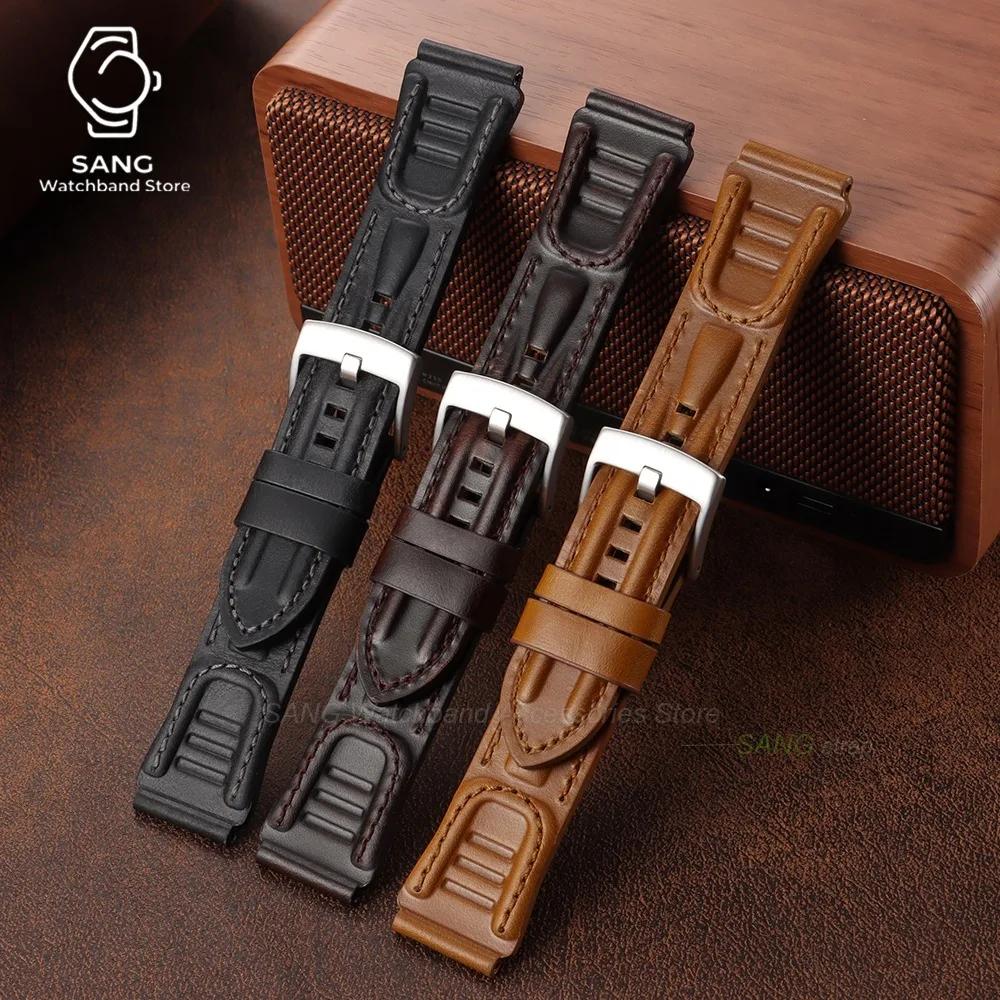 18mm 20mm 22mm 24mm Leder-Uhrenarmband Zubehör Vintage Öl-Wachs-Rindsleder-Armband Universelles Business-Uhrenarmband für Männer und Frauen – Detail 14