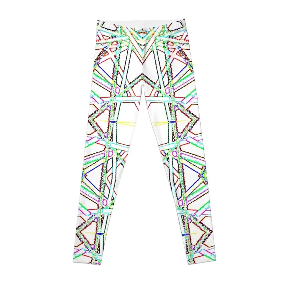 

Patterns 2 - Pipe Cleaners Leggings Legging sport Pants sport harem pants Womens Leggings