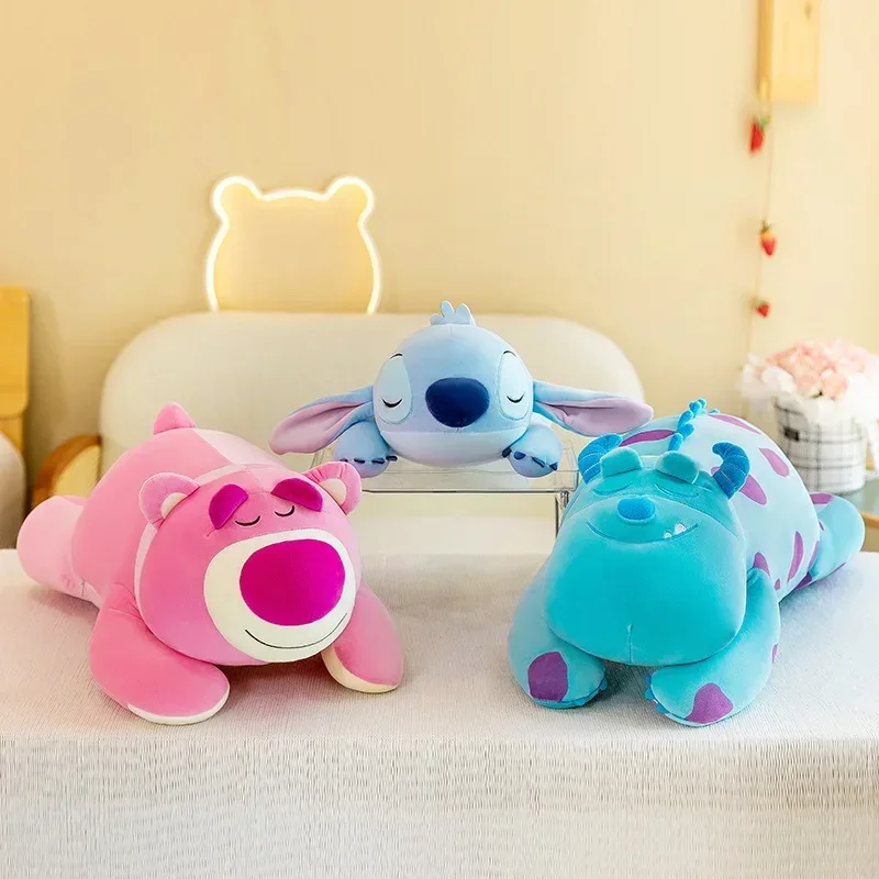 

Новый Дисней Kawaii Lilo & Stitch Lots-o-huggin Медведь Салливан Плюшевые игрушки Мягкая кукла Мягкая подушка Мультфильм Диван Украшение комнаты Подарки