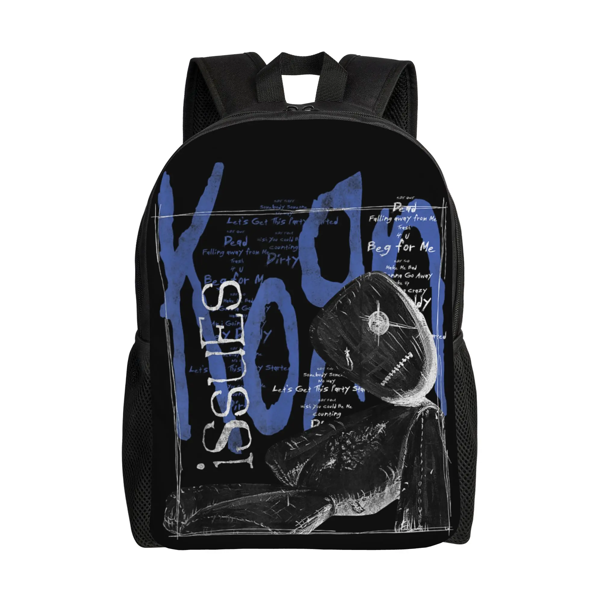 

Korn Issues Ragdoll Backpack Unisex Lightweight Backpacks Polyester Streetwear School Bags College Design Rucksack