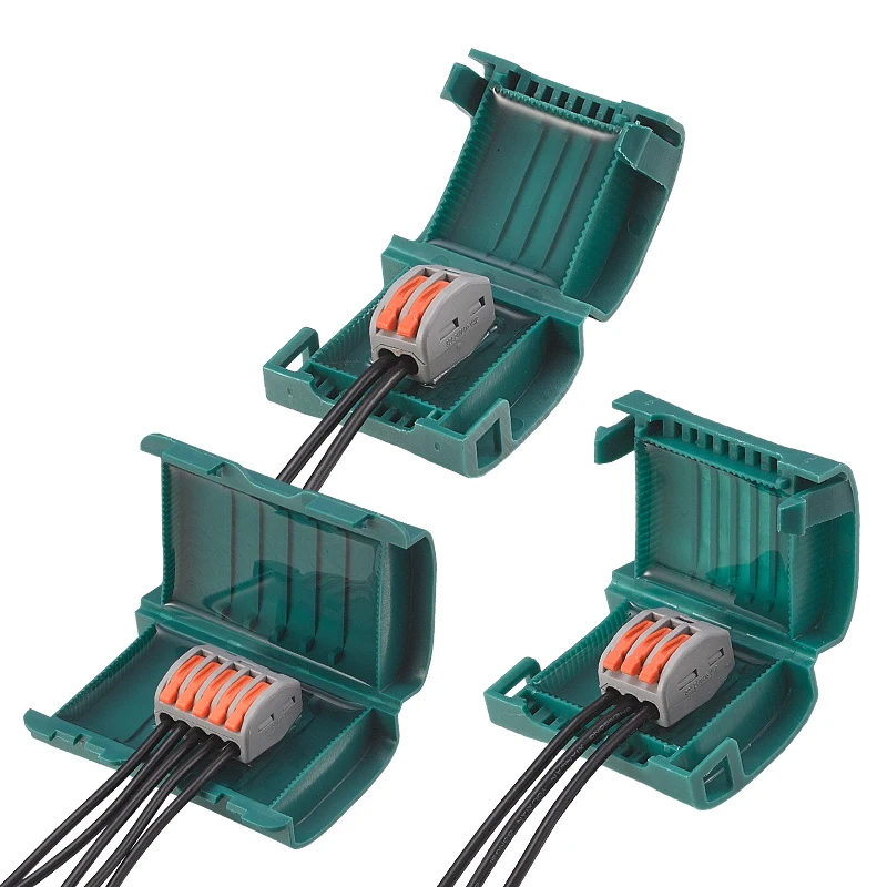 JINH IP68 Mini Gel Wire Connector Junction Box Waterproof CNP3106 Outdoor Easy Universal Wiring Rainproof Terminal Blocks