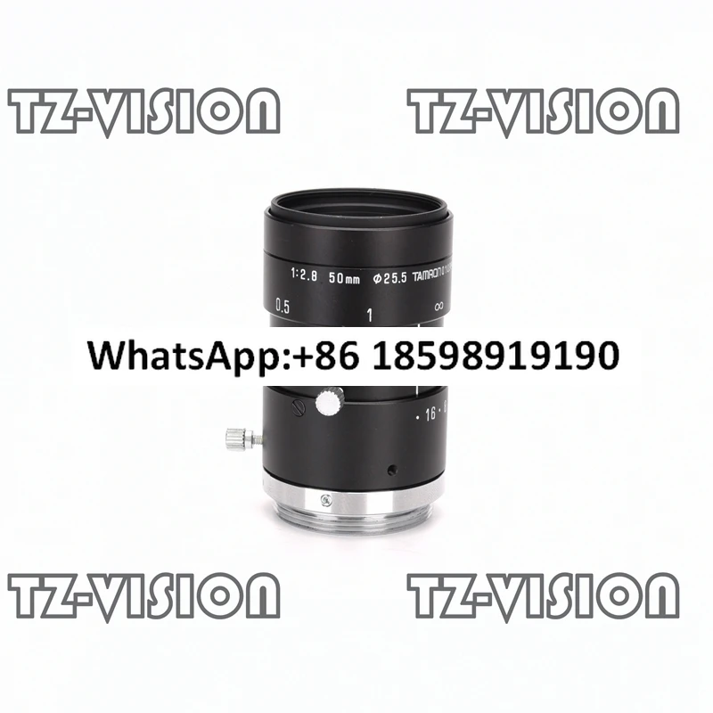 

M118FM50 Megapixel Fixed Focus Industrial Lens 50mm 1:2.8